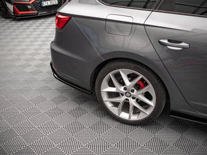 Rear Side Splitters V.2 Seat Leon Fr Sportstourer Mk3 (2012-2016) - Wayside Performance 