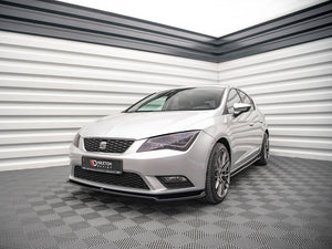 Front Splitter V.2 Seat Leon Mk3 (2012-2016) - Wayside Performance 
