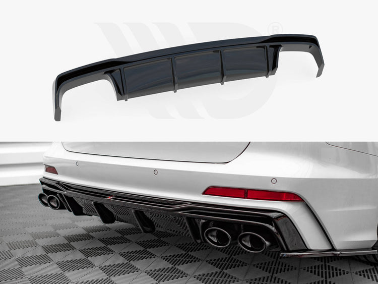 Rear Valance Audi S6 / A6 S-Line C8 - Wayside Performance 