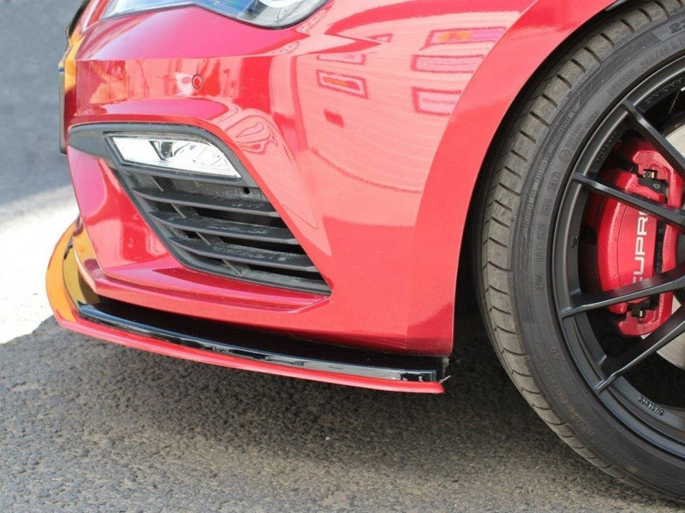 Front Splitter V.3 Seat Leon Mk3 Cupra/ Fr Facelift (2017-2019) - Wayside Performance 