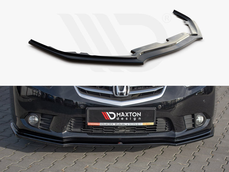 Front Splitter Honda Accord MK8 Facelift CU Series (2011-2015) - Wayside Performance 