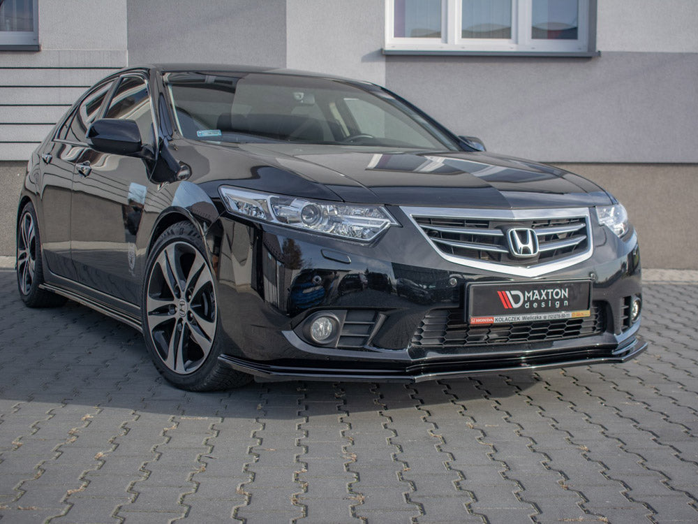 Front Splitter Honda Accord MK8 Facelift CU Series (2011-2015) - Wayside Performance 
