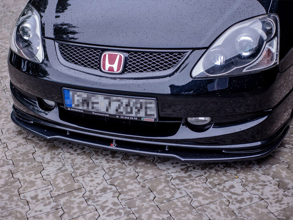 Front Splitter V.1 Honda Civic EP3 (Mk7) Type-r/s Facelift (2004-2006) - Wayside Performance 