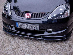 Front Splitter V.1 Honda Civic EP3 (Mk7) Type-r/s Facelift (2004-2006) - Wayside Performance 