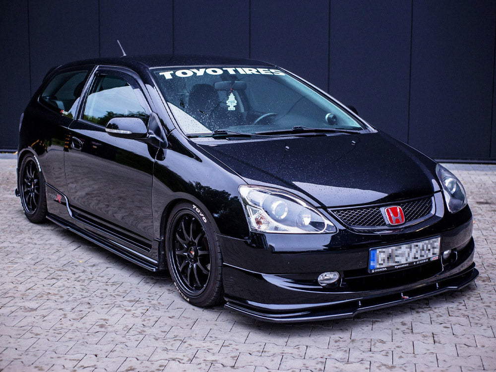 Side Skirts Splitters Honda Civic EP3 (Mk7) Type-R/S Facelift (2004-2006) - Wayside Performance 