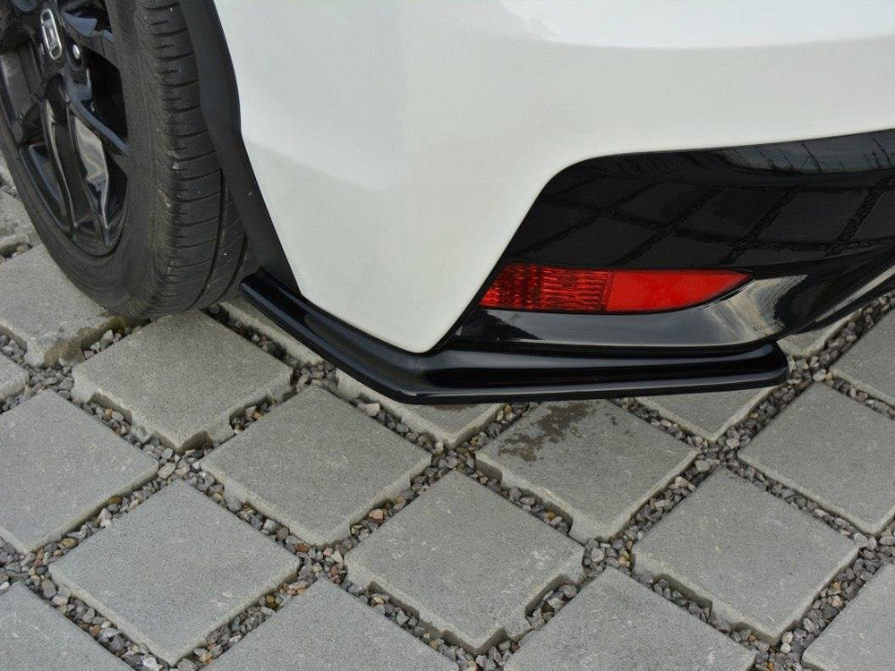 Rear Side Splitters Honda Civic MK9 Facelift 2014-2017 - Wayside Performance 