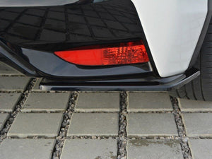 Rear Side Splitters Honda Civic MK9 Facelift 2014-2017 - Wayside Performance 