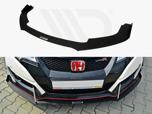 Front Racing Splitter V.2 Honda Civic IX Type R (2015-2017) - Wayside Performance 