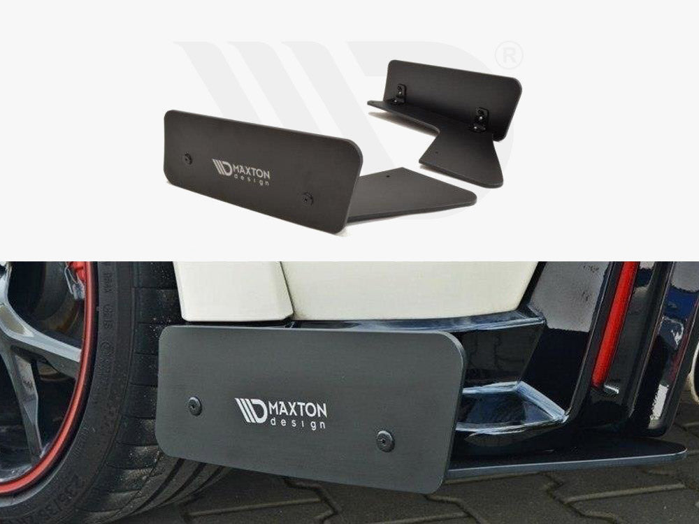 Racing Rear Side Splitters Honda Civic IX Type R (2015-2017) - Wayside Performance 