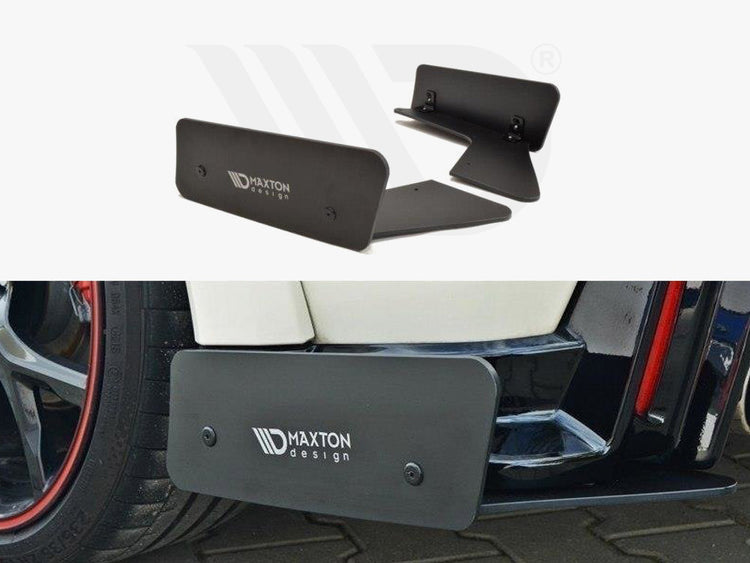Racing Rear Side Splitters Honda Civic IX Type R (2015-2017) - Wayside Performance 