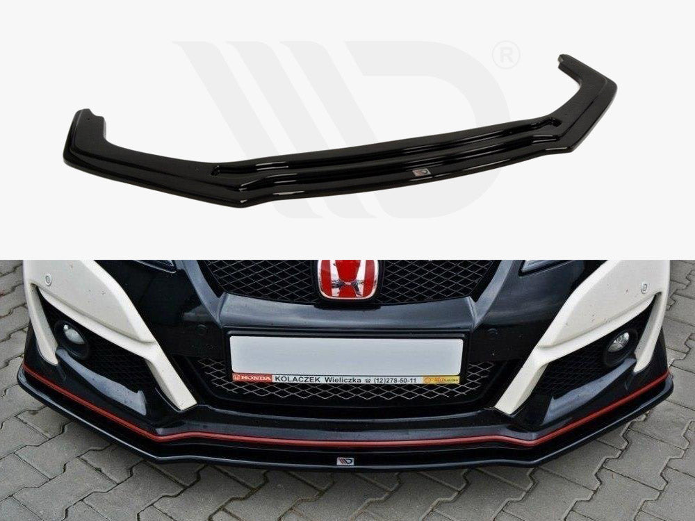 Front Splitter V.1 Honda Civic IX Type R (2015-2017) - Wayside Performance 