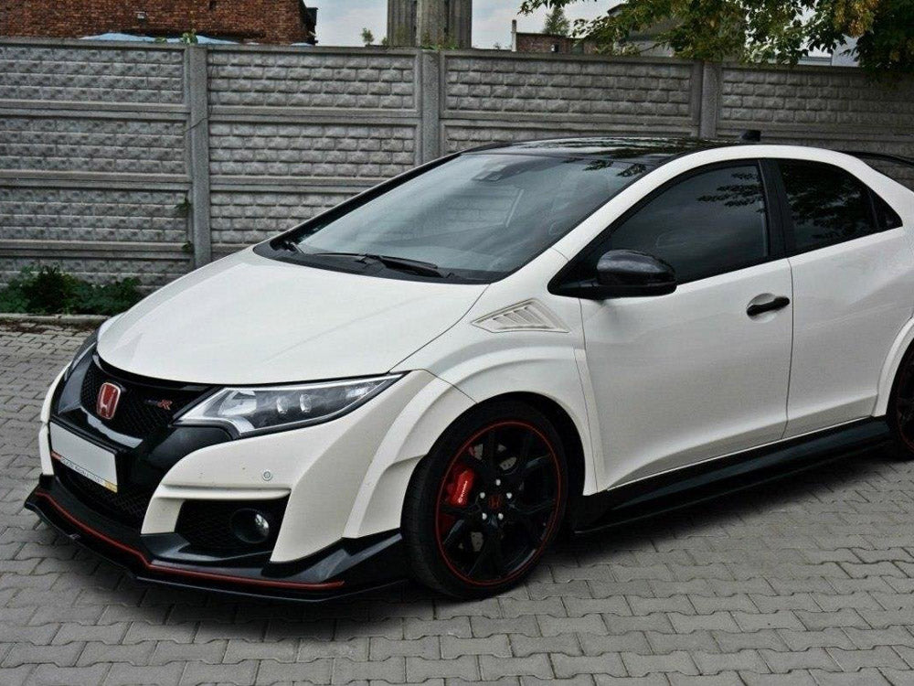 Front Splitter V.1 Honda Civic IX Type R (2015-2017) - Wayside Performance 