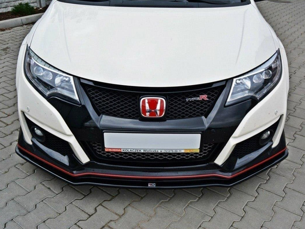 Front Splitter V.1 Honda Civic IX Type R (2015-2017) - Wayside Performance 