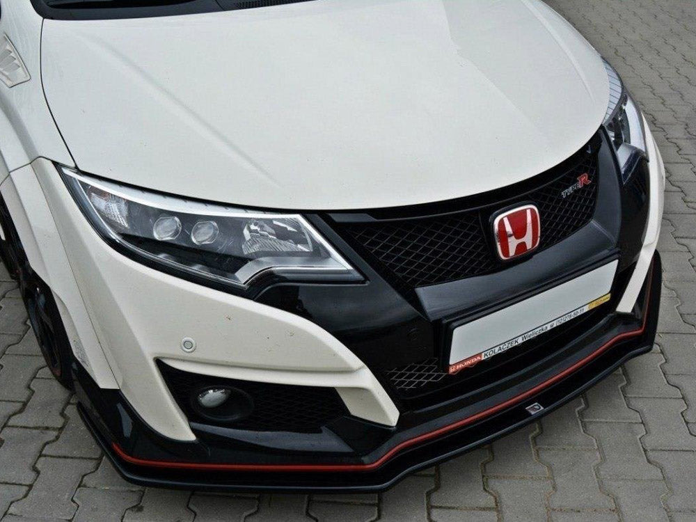 Front Splitter V.1 Honda Civic IX Type R (2015-2017) - Wayside Performance 