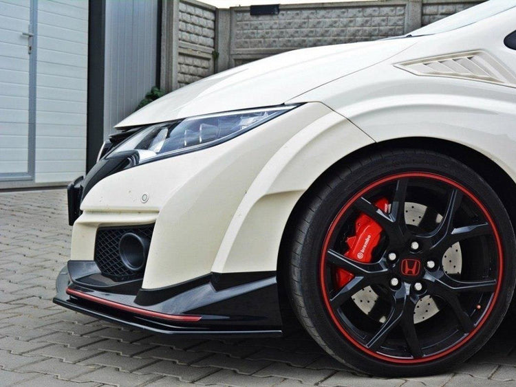 Front Splitter V.1 Honda Civic IX Type R (2015-2017) - Wayside Performance 