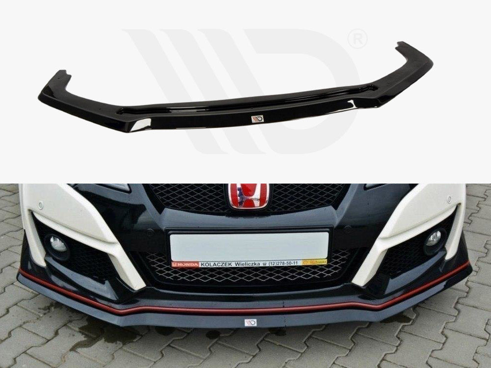 Front Splitter V.2 Honda Civic IX Type R (2015-2017) - Wayside Performance 