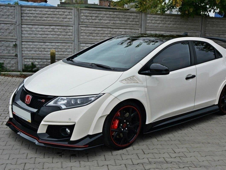 Front Splitter V.2 Honda Civic IX Type R (2015-2017) - Wayside Performance 