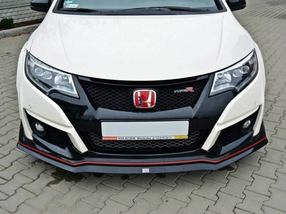 Front Splitter V.2 Honda Civic IX Type R (2015-2017) - Wayside Performance 