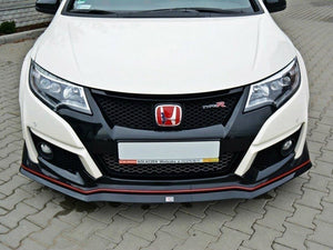 Front Splitter V.2 Honda Civic IX Type R (2015-2017) - Wayside Performance 