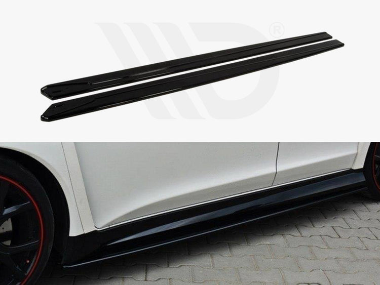 Side Skirts Diffusers Honda Civic IX Type R (2015-2017) - Wayside Performance 