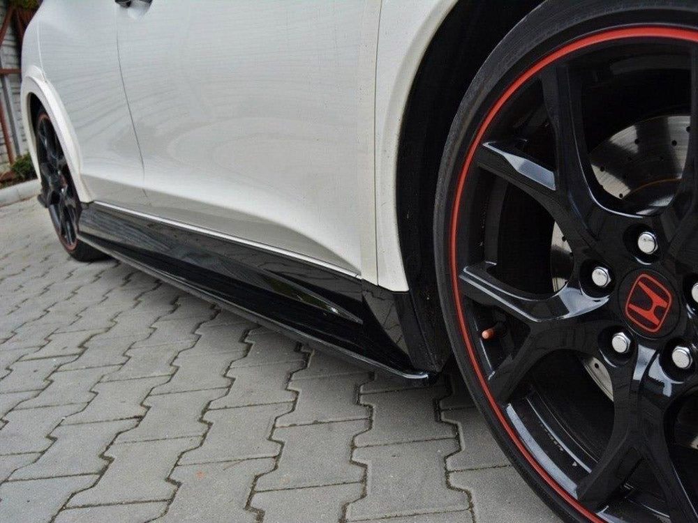 Side Skirts Diffusers Honda Civic IX Type R (2015-2017) - Wayside Performance 