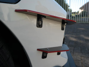 Front Canards Honda Civic MK10 Type-r (2017-UP) - Wayside Performance 
