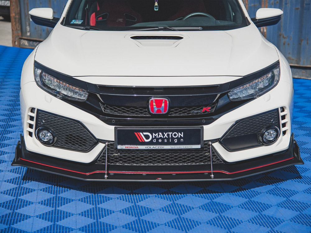 Street PRO Front Splitter Honda Civic X Type-R - Wayside Performance 