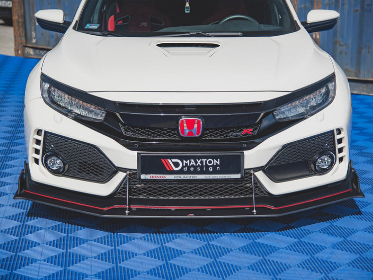Street PRO Front Splitter Honda Civic X Type-R - Wayside Performance 