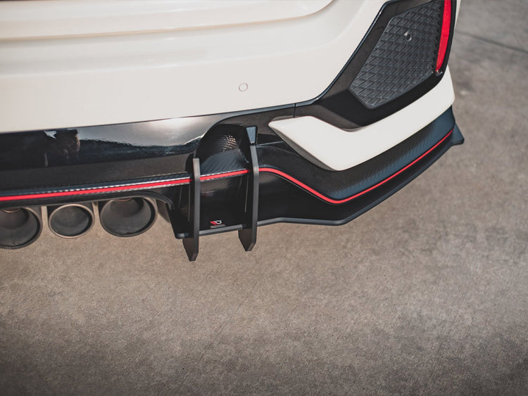 Street PRO Rear Diffuser V.2 Honda Civic X Type R - Wayside Performance 
