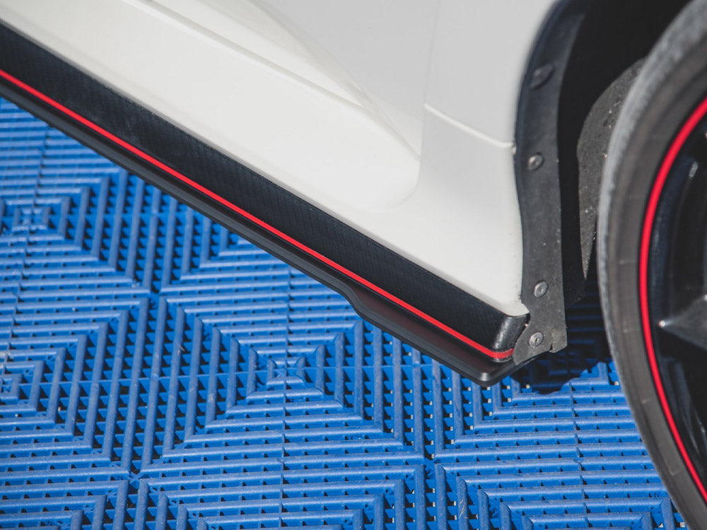 Street PRO Side Skirts Diffusers Honda Civic X Type-R - Wayside Performance 