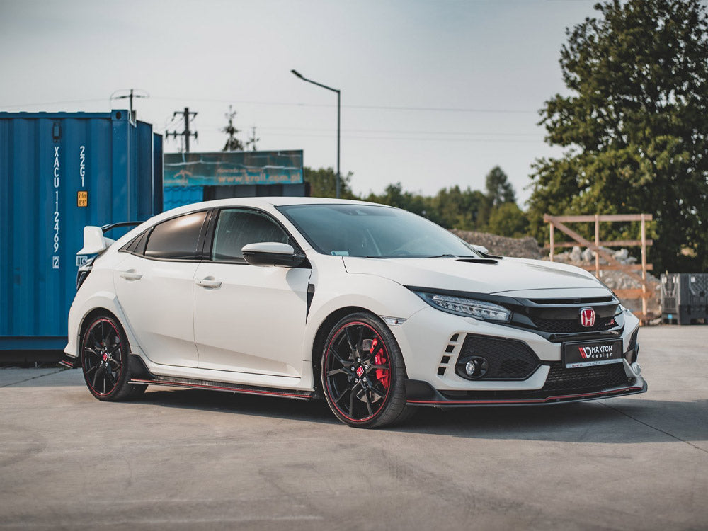 Street PRO Side Skirts Diffusers V.2 Honda Civic X Type-R - Wayside Performance 