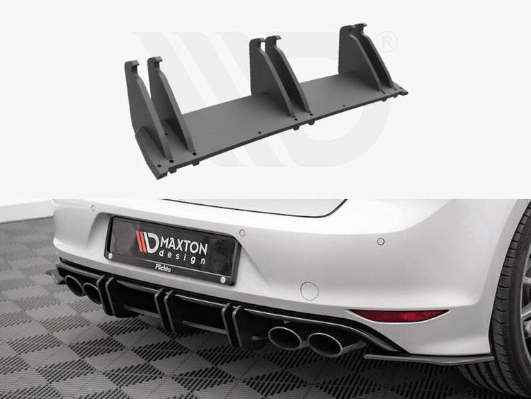 Street Pro Rear Diffuser Vw Golf R Mk7 (2013-2016) - Wayside Performance 