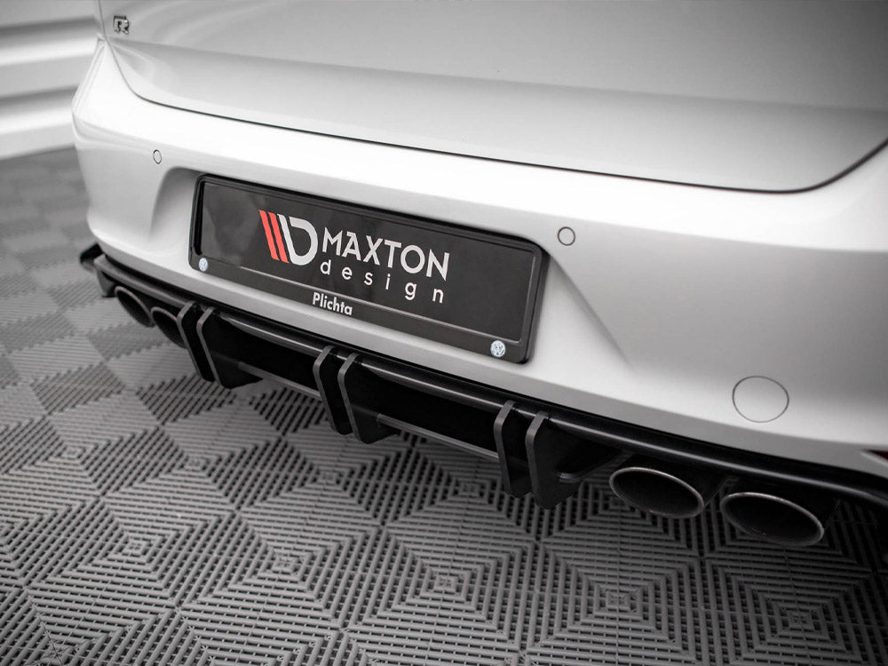 Street Pro Rear Diffuser Vw Golf R Mk7 (2013-2016) - Wayside Performance 
