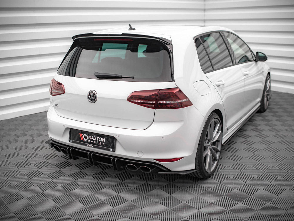 Street Pro Rear Side Splitters Vw Golf R Mk7 (2013-2016) - Wayside Performance 