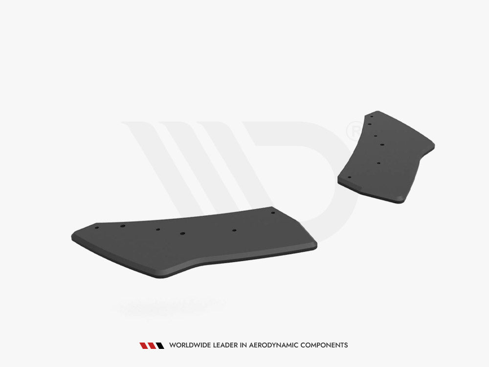 Street Pro Rear Side Splitters Vw Golf R Mk7 (2013-2016) - Wayside Performance 