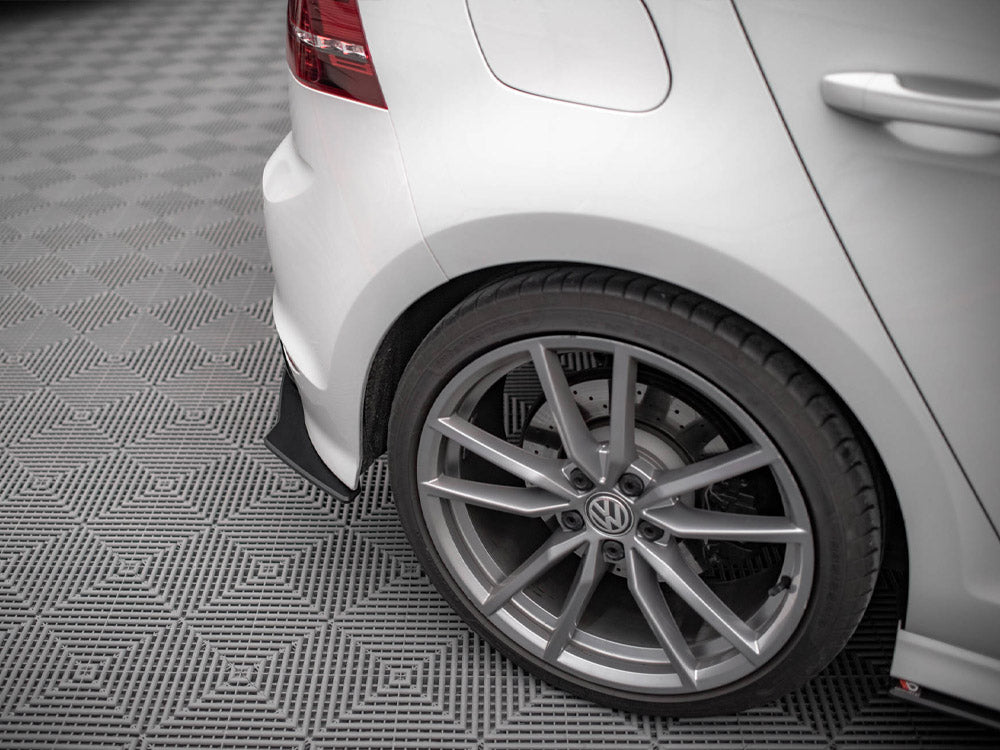 Street Pro Rear Side Splitters Vw Golf R Mk7 (2013-2016) - Wayside Performance 