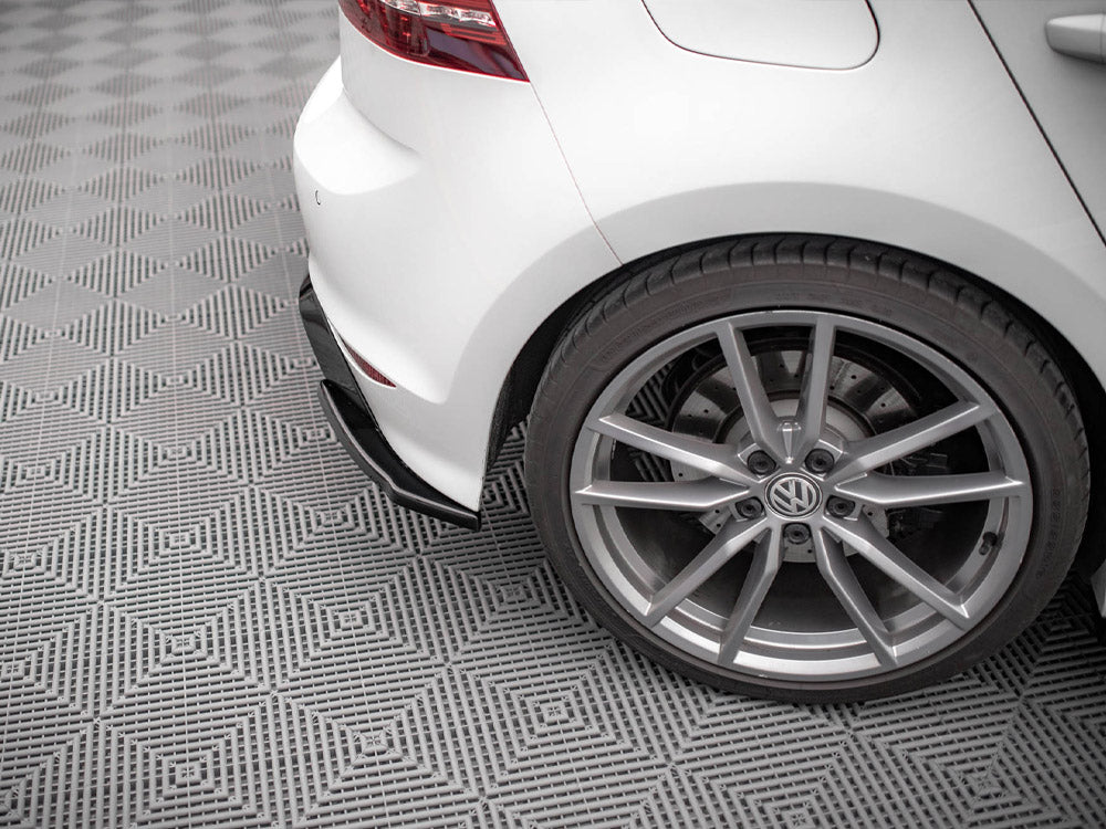 Rear Side Splitters V.4 Vw Golf R Mk7 (2013-2016) - Wayside Performance 