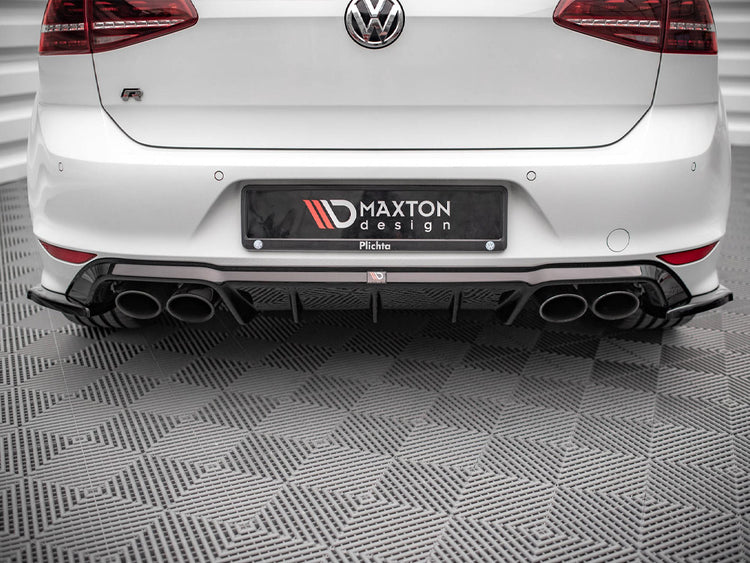 Rear Side Splitters V.4 Vw Golf R Mk7 (2013-2016) - Wayside Performance 