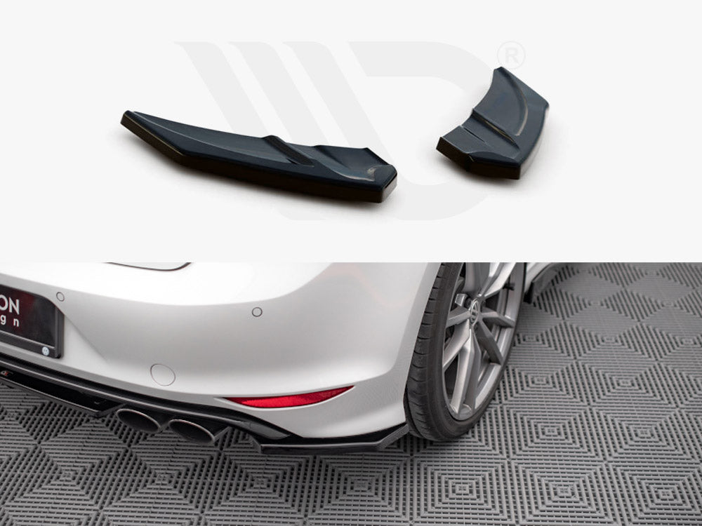 Rear Side Splitters V.3 Vw Golf R Mk7 (2013-2016) - Wayside Performance 