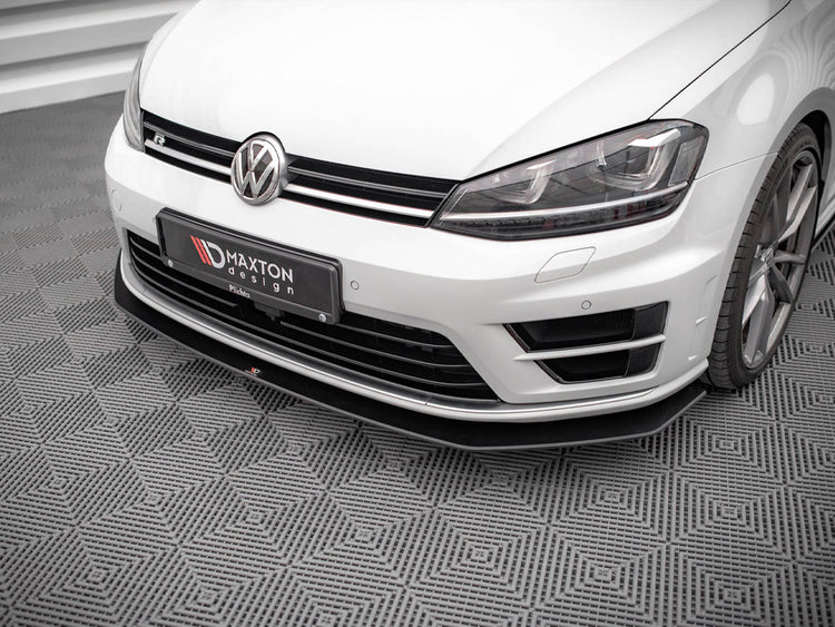 Street Pro Front Splitter V.2 Vw Golf R Mk7 (2013-2016) - Wayside Performance 