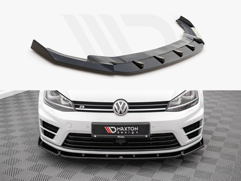 Front Splitter V.4 Vw Golf R Mk7 (2013-2016) - Wayside Performance 