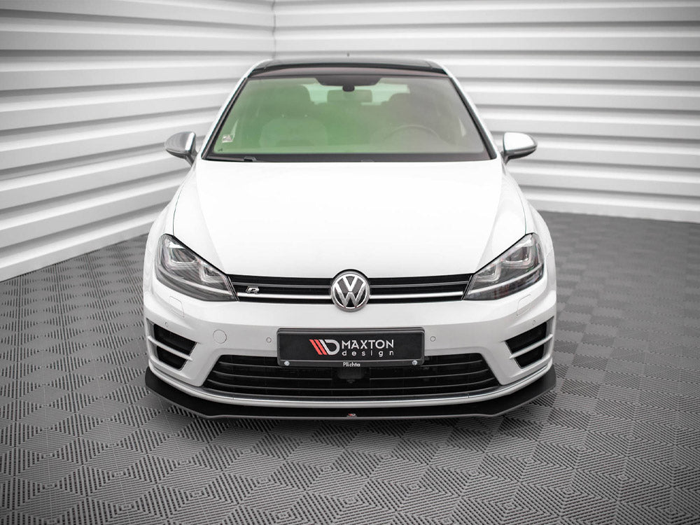 Street Pro Front Splitter V.1 Vw Golf R Mk7 (2013-2016) - Wayside Performance 