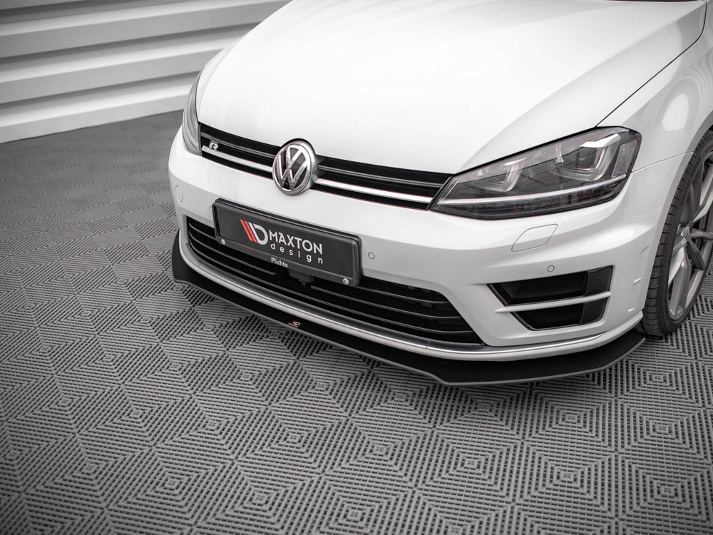 Street Pro Front Splitter V.1 Vw Golf R Mk7 (2013-2016) - Wayside Performance 