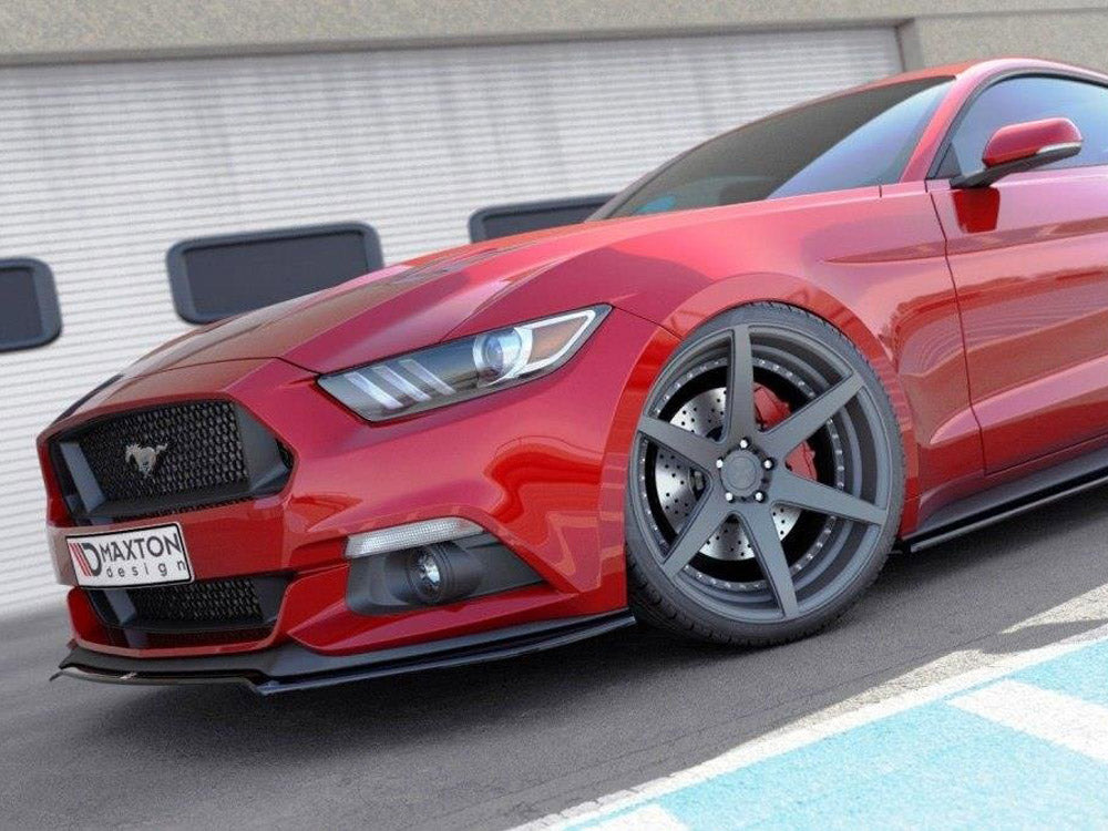 Front Splitter V.1 Ford Mustang Mk6 (2014-17) - Wayside Performance 