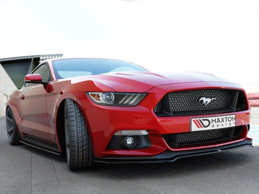 Front Splitter V.1 Ford Mustang Mk6 (2014-17) - Wayside Performance 