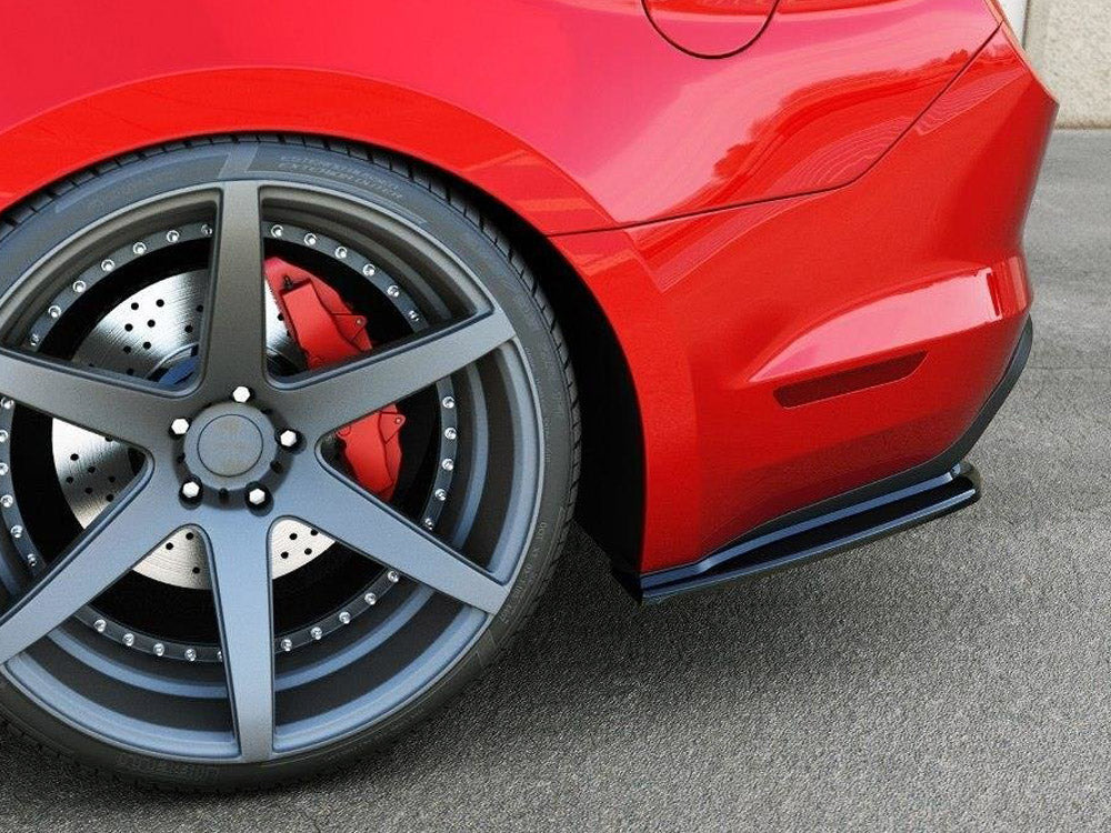 Rear Side Splitters Ford Mustang Mk6 (2014-17) - Wayside Performance 