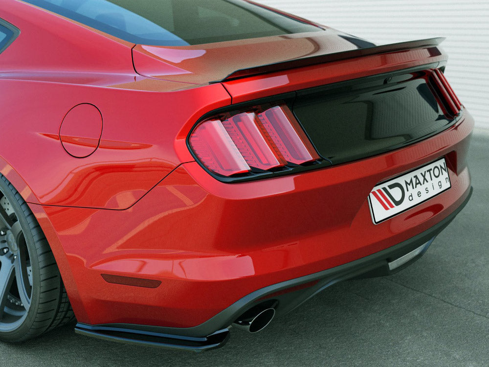 Rear Side Splitters Ford Mustang Mk6 (2014-17) - Wayside Performance 