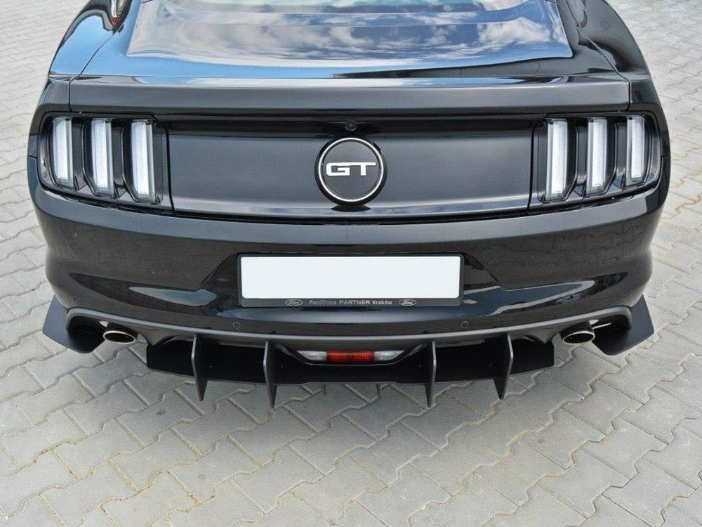 Ford Mustang MK6 GT - Rear Diffuser (2014-17) - Wayside Performance 