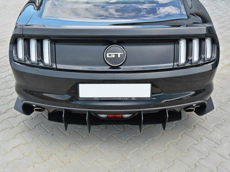 Ford Mustang MK6 GT - Rear Diffuser (2014-17) - Wayside Performance 
