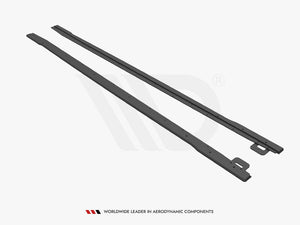 Street PRO Side Skirts Diffusers V.1 Ford Mustang GT MK6 Facelift (2017-) - Wayside Performance 